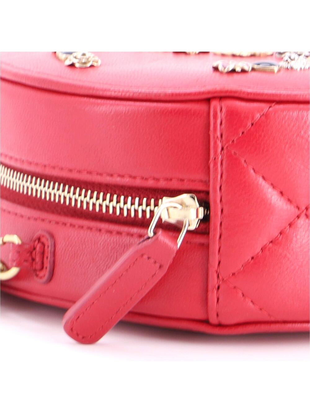 Chanel Lucky Charms Round Clutch With #281942C33B - Picture 6 of 7